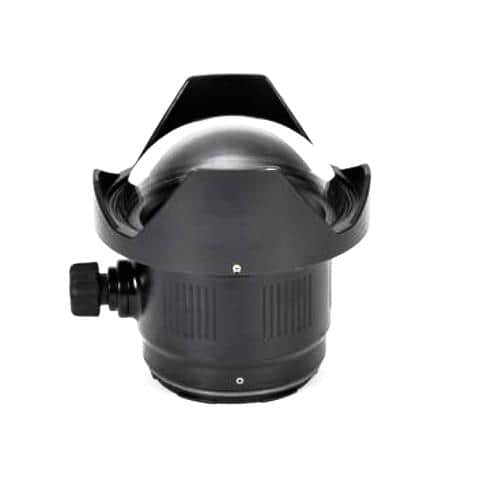 4.33" Acrylic Wide-Angle Dome Port ~for Canon EF-EOS M Adapter and EF 8-15mm f/4L Fisheye USM