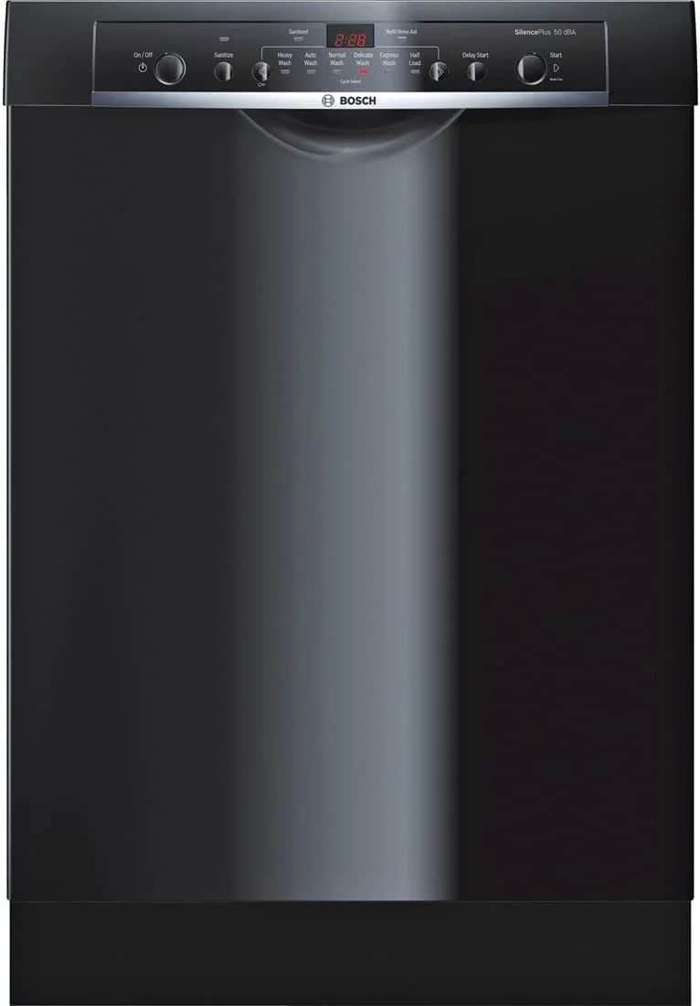 Bosch Ascenta 24″ SHE3AR76UC Built-In Dishwasher – Black