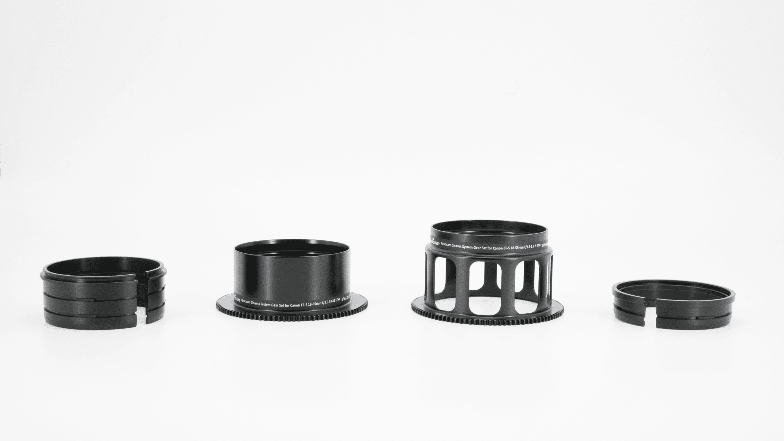 Cinema System Gear Set for Canon EF-S 18-55mm f/3.5-5.6 IS STM