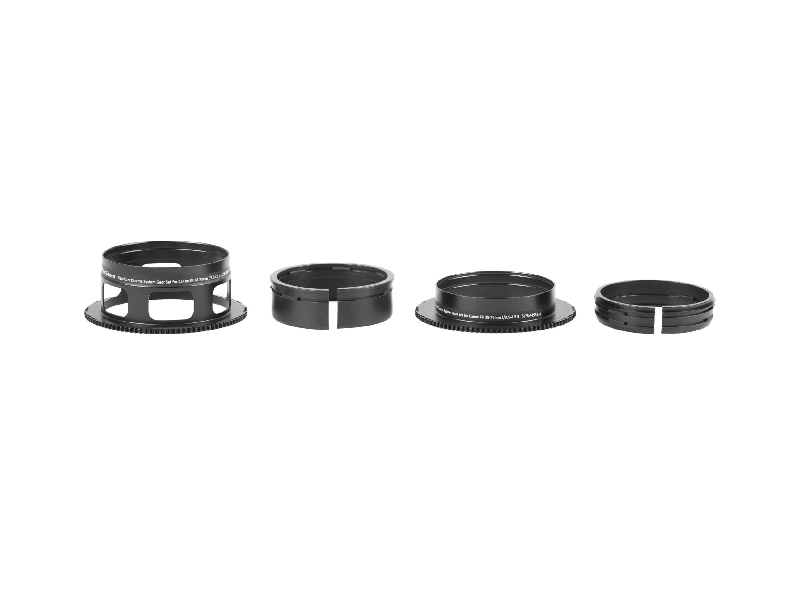 Cinema System Gear Set for Canon EF 28-70mm f/3.5-4.5 II Lens