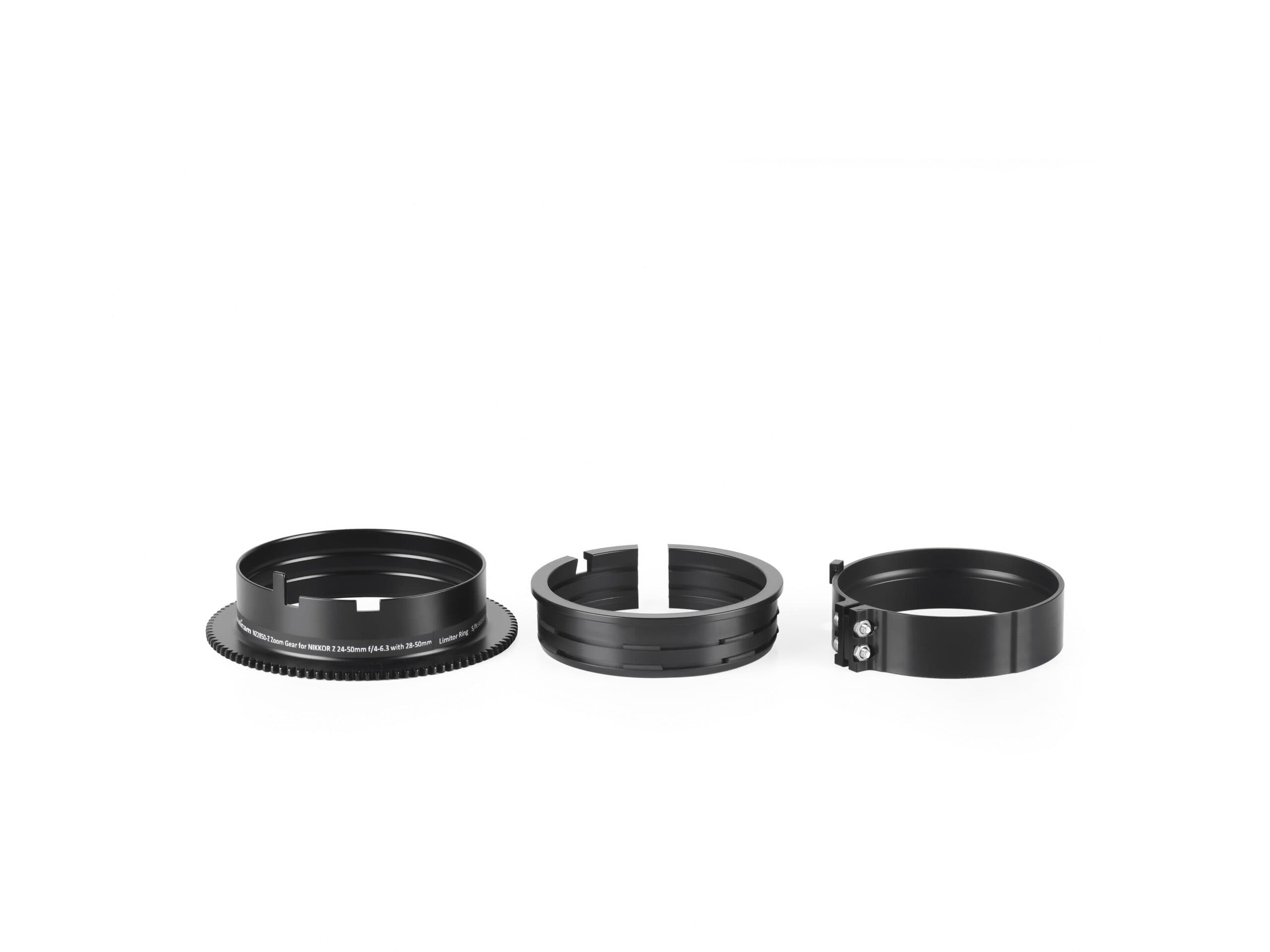 NZ2850-Z Zoom Gear for NIKKOR Z 24-50mm f/4-6.3 with 28-50mm Limitor Ring
