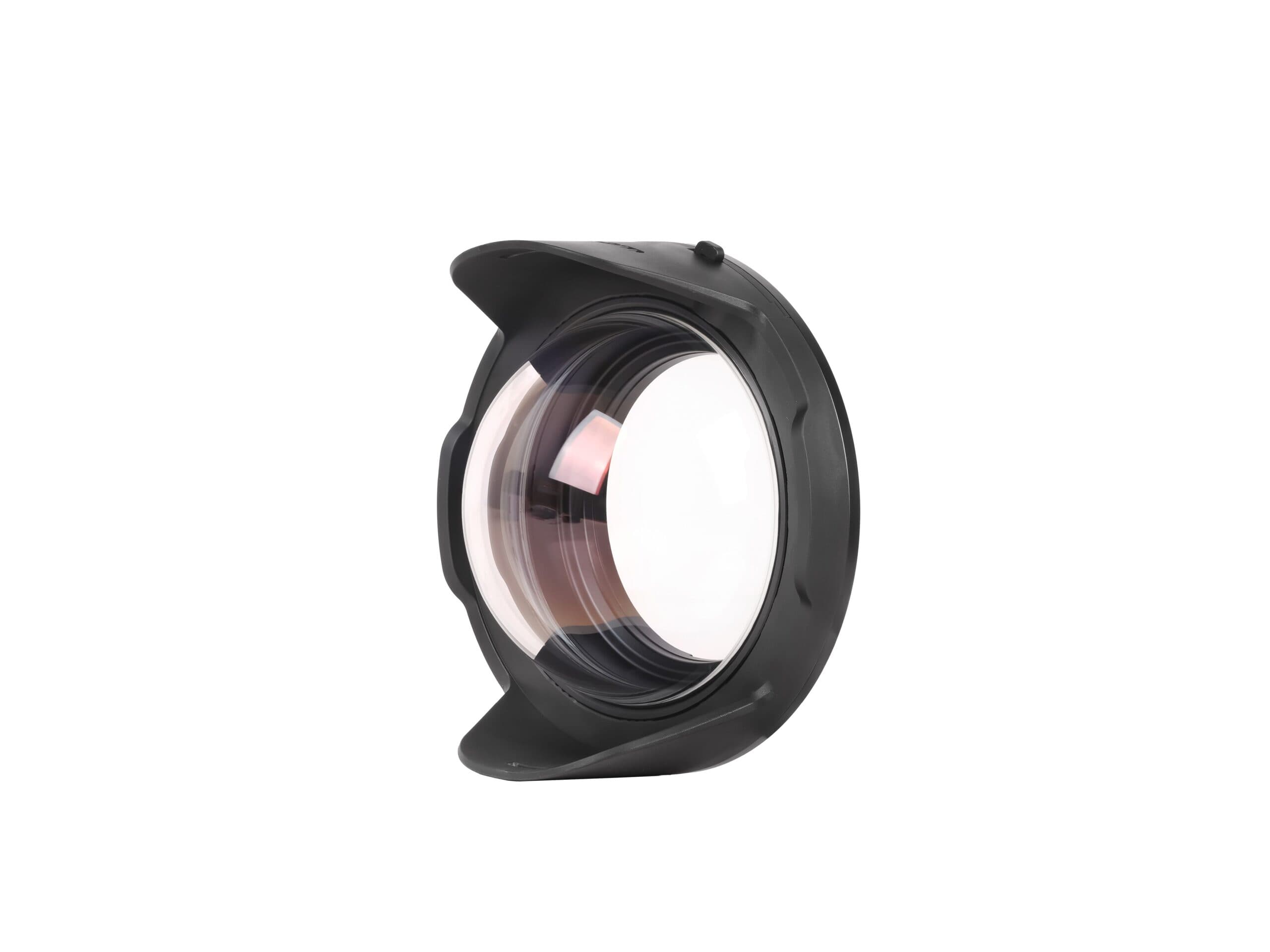 N120 140mm optical glass fisheye port with removable shade II