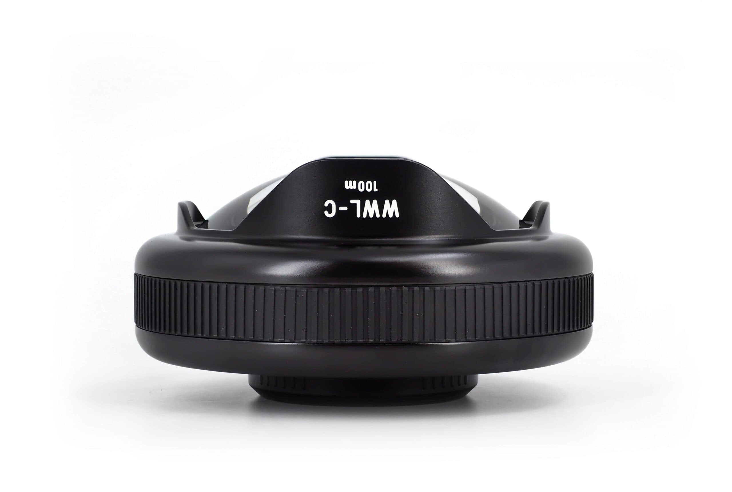 Wet Wide Lens for Compact Cameras (WWL-C) ~130 Deg. FOV with Compatible 24mm Lenses