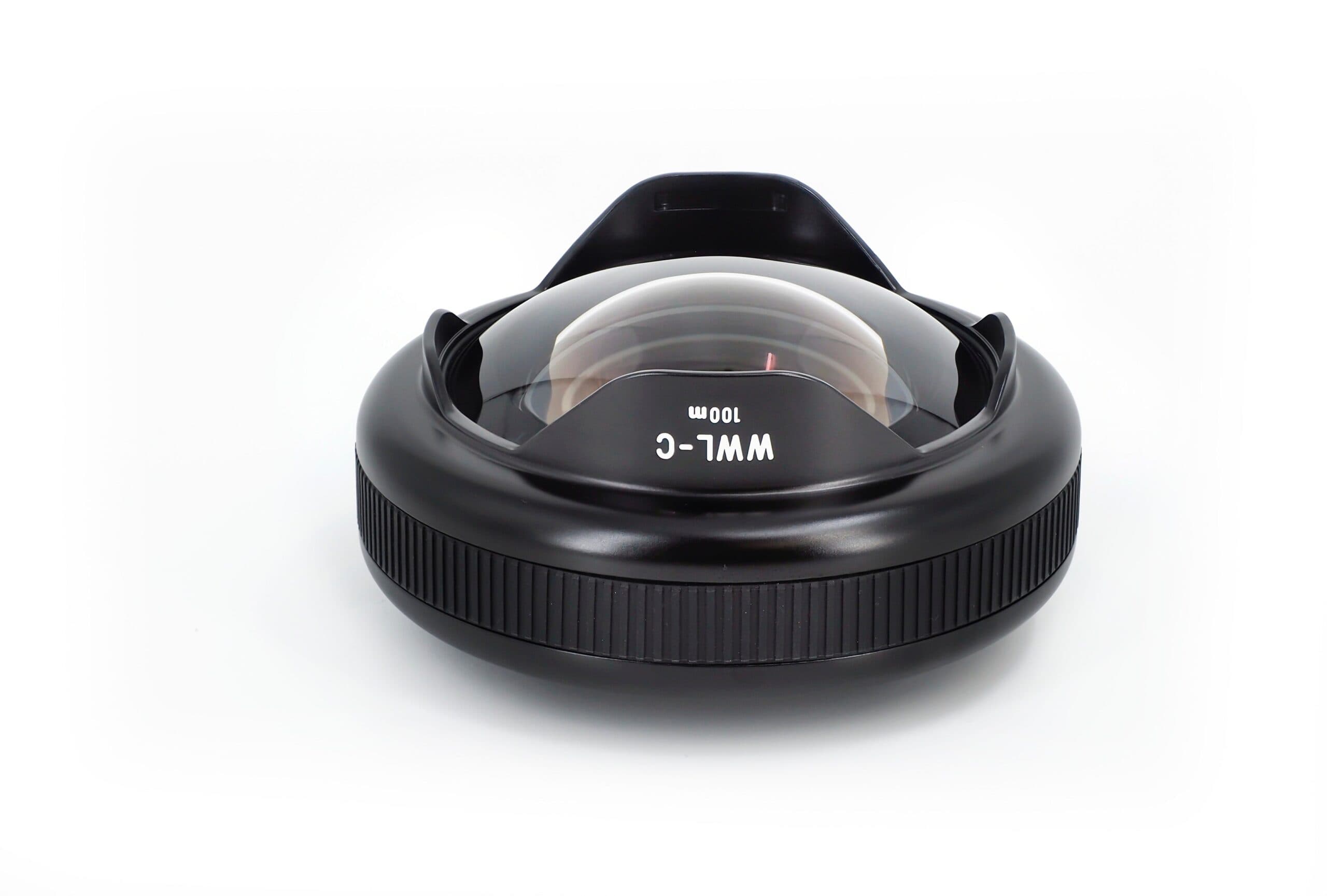 Wet Wide Lens for Compact Cameras (WWL-C) ~130 Deg. FOV with Compatible 24mm Lenses