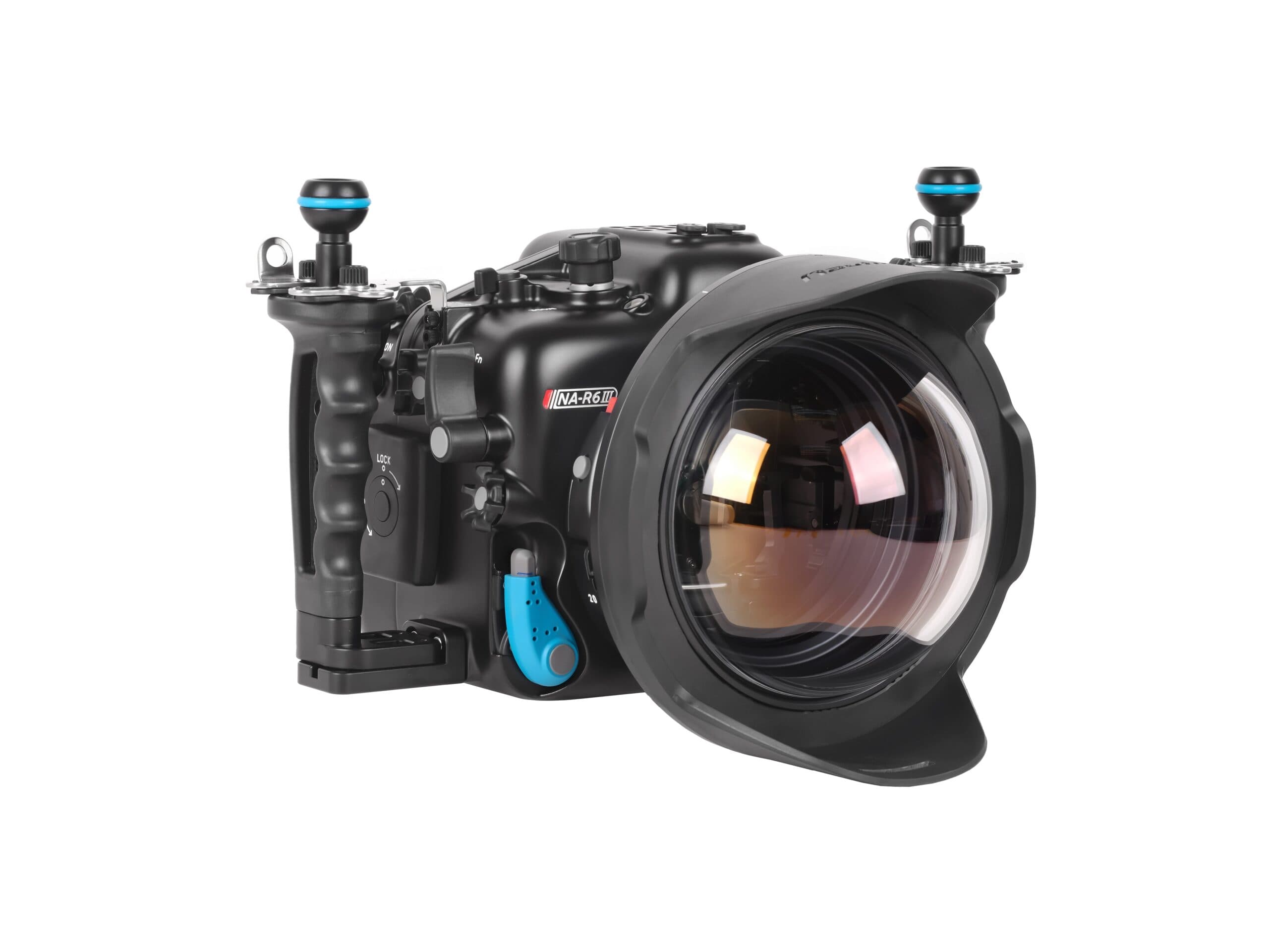 N120 140mm optical glass fisheye port with removable shade II