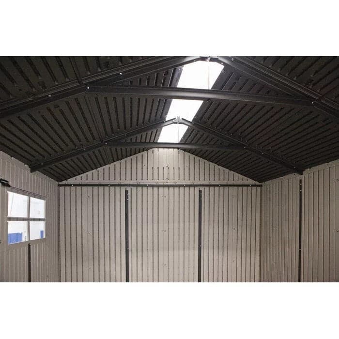 7 ft. W x 7 ft. D Plastic Storage Shed LIFETIME