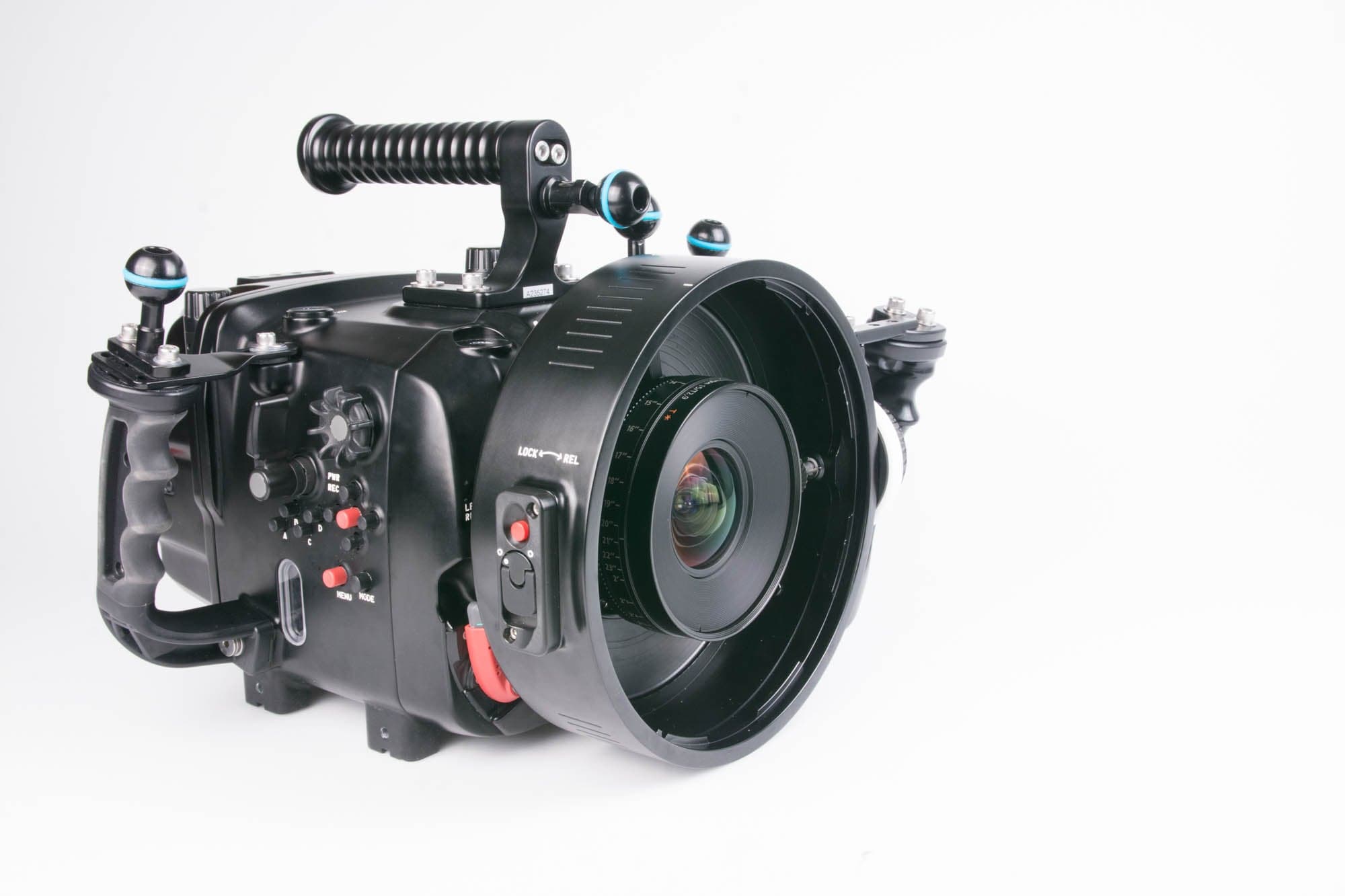 N120 to N200 Port Adaptor ~for Cinema Lenses on N120 Cinema and DSLR Housings