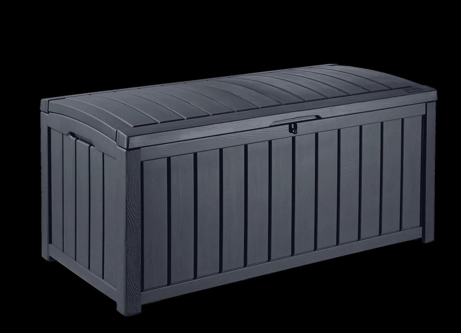 Keter Glenwood 103 Gallon Outdoor Storage Deck Box – Graphite