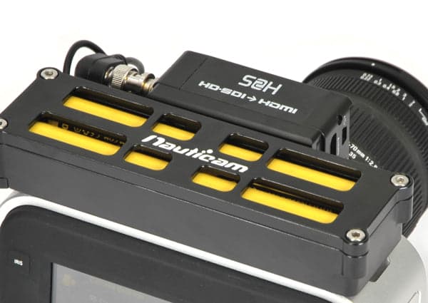 Bracket for Atomos Connect S2H ~with HDMI A to C Adapter to use with 16211
