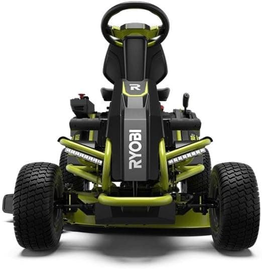 Ryobi 38" 100Ah Electric Rear-Engine Riding Lawn Mower – Model RY48111